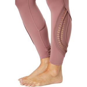 NWT Free People FP Movement Rebound High-Rise Leggings, Sz XS, Wither Rose, Boho